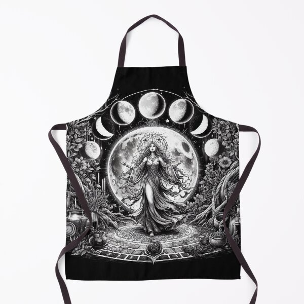 Item preview, Lunar Ritual Goddess Illustration designed and sold by Roberta Calabrese.