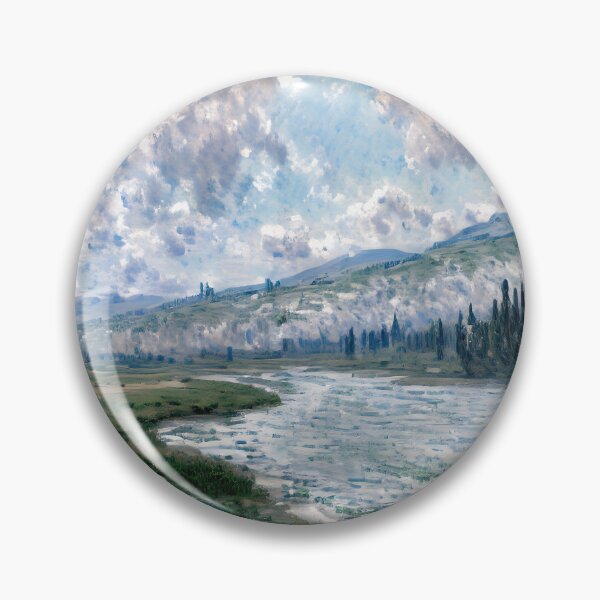 Item preview, The Seine at Vétheuil - Nature and Light along the Riverbank   designed and sold by artdesignsnow.