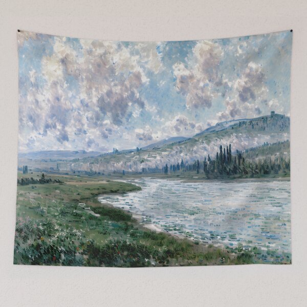 Item preview, The Seine at Vétheuil - Nature and Light along the Riverbank   designed and sold by artdesignsnow.