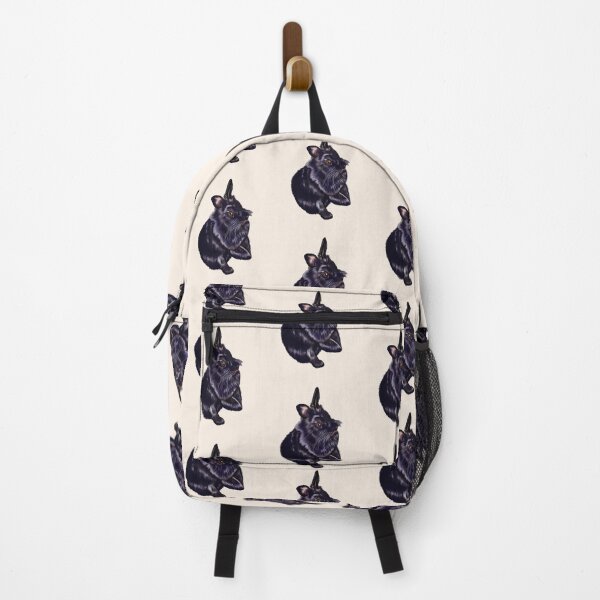 Item preview, Cute Lionhead Black Rabbit designed and sold by Artonmytee.