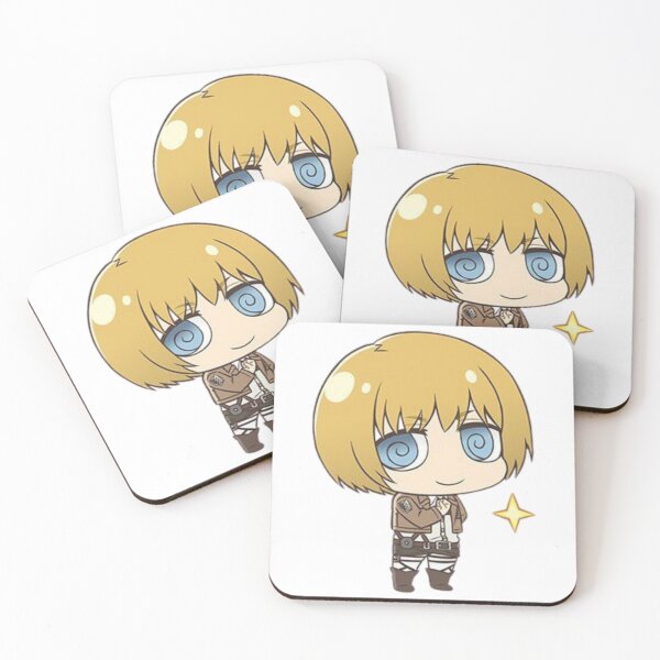 Item preview, Armin Arlert Chibi Cute Anime Art designed and sold by Snowdog-Art.