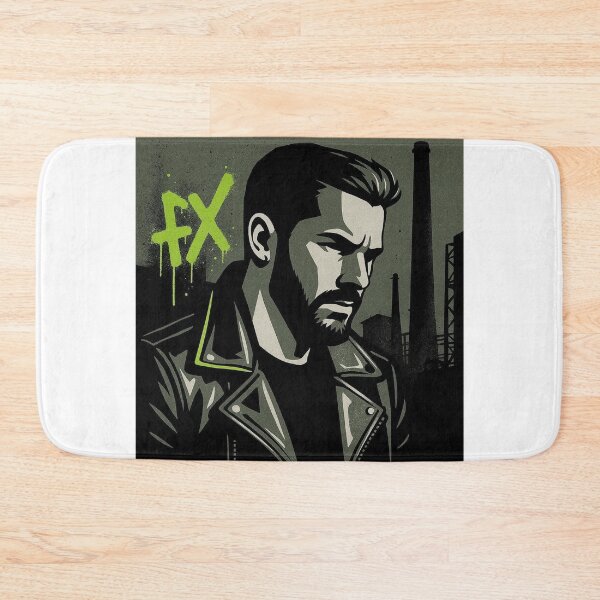 Item preview, Gay Berlin Leather FX Biker Graffiti Street Art Pride Graphic Design designed and sold by ItsAKinkThing.