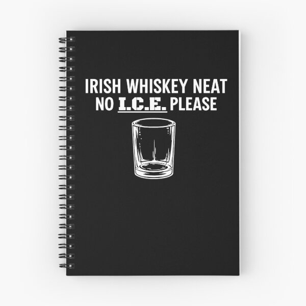 Item preview, Irish Whiskey Neat No Ice Please Glass Graphic designed and sold by margamPagenberg.