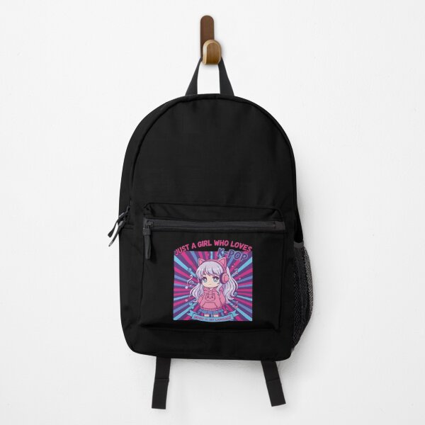 Item preview, Just A Girl Who Loves K-Pop Music Is My Language designed and sold by LuminOrb.