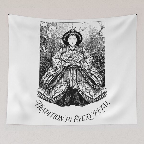 Item preview, The Empress’s Spring - Japanese Spring Festival designed and sold by bapupa.