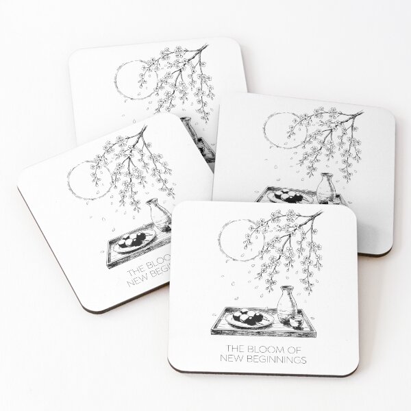 Item preview, Under the Cherry Moon - Japanese Spring Festival designed and sold by bapupa.