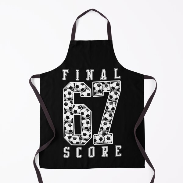 Item preview, 67 Soccer Player Football Funny Final Score Ball Players designed and sold by GrandeDuc.
