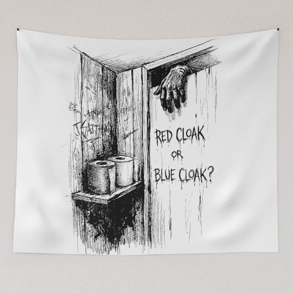 Item preview, The Choice of Red or Blue - Japanese Urban Legend designed and sold by bapupa.