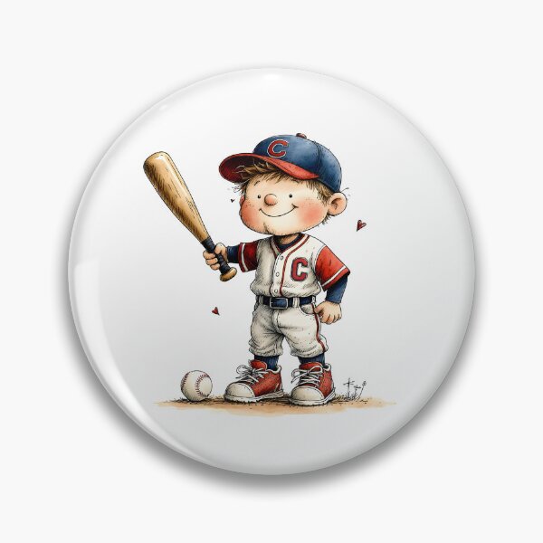 Item preview, Cute Little Baseball Boy Ready to Hit designed and sold by MaciejRudzinsky.