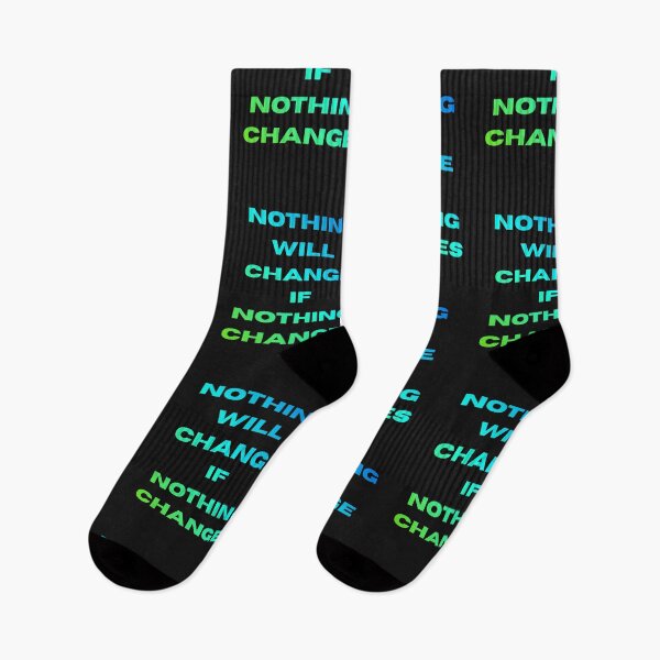 Item preview, Nothing Will Change If Nothing Changes – Motivational Quote Design designed and sold by Sparkofart07.