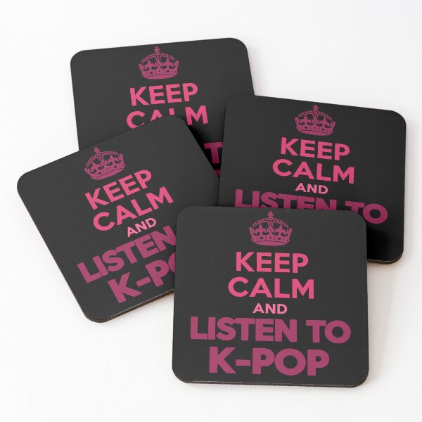Item preview, Keep Calm And Listen To K-Pop Korean Music Lovers designed and sold by LuminOrb.