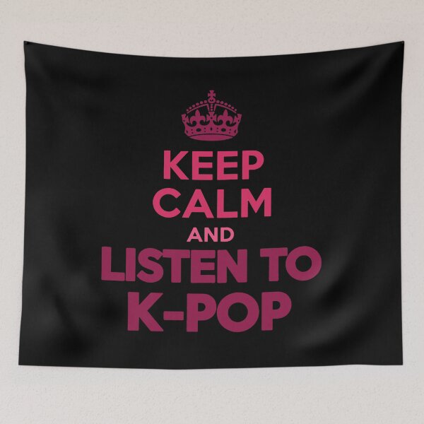Item preview, Keep Calm And Listen To K-Pop Korean Music Lovers designed and sold by LuminOrb.