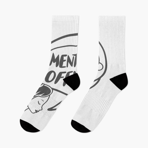 Item preview, Mentally Offline – Minimalist Dark Typography Design designed and sold by Pawcrafted.