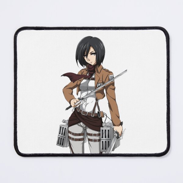 Item preview, Mikasa Ackerman Battle Ready Illustration designed and sold by Snowdog-Art.