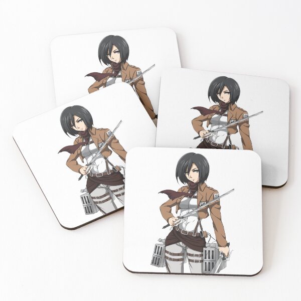 Item preview, Mikasa Ackerman Battle Ready Illustration designed and sold by Snowdog-Art.