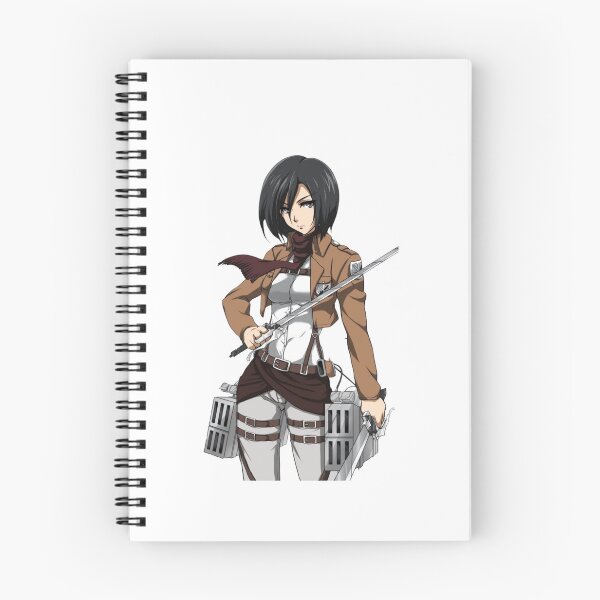 Item preview, Mikasa Ackerman Battle Ready Illustration designed and sold by Snowdog-Art.