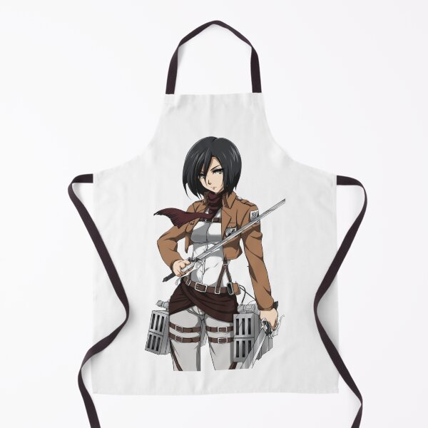 Item preview, Mikasa Ackerman Battle Ready Illustration designed and sold by Snowdog-Art.