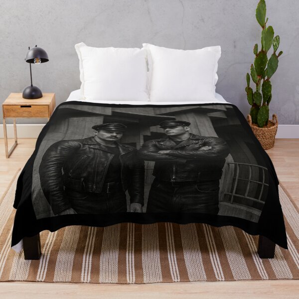 Item preview, Gay Leather Bikers Daddy Hyperrealism Gay Pride Graphic Design designed and sold by ItsAKinkThing.