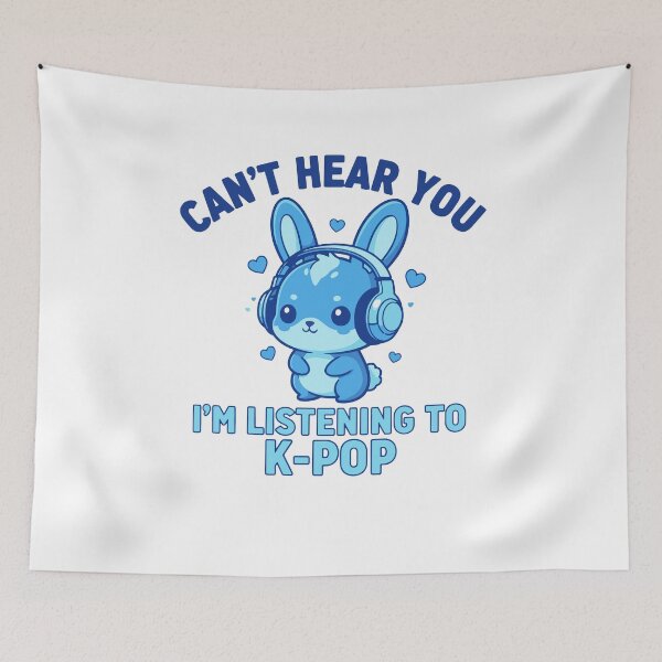 Item preview, Cant Hear You Im Listening To Kpop Korean Music designed and sold by LuminOrb.