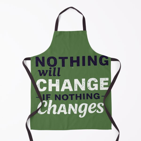 Item preview, Nothing Will Change If Nothing Changes – Motivational Quote Design designed and sold by Sparkofart07.