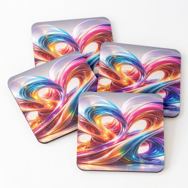 Item preview, Flowing chromatic organic sculpture designed and sold by Sigtrix.