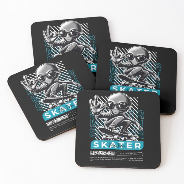 Item preview, Skater Martian - Cosmic Shredder designed and sold by DexHubDigital.