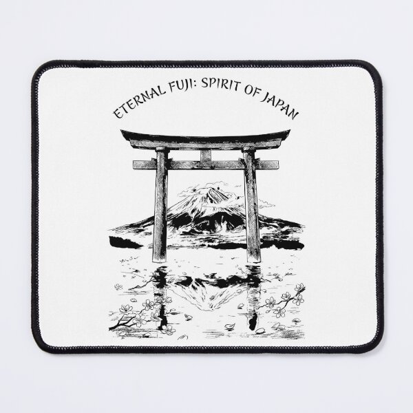 Item preview, The Sacred Gateway - Japanese Volcano designed and sold by bapupa.