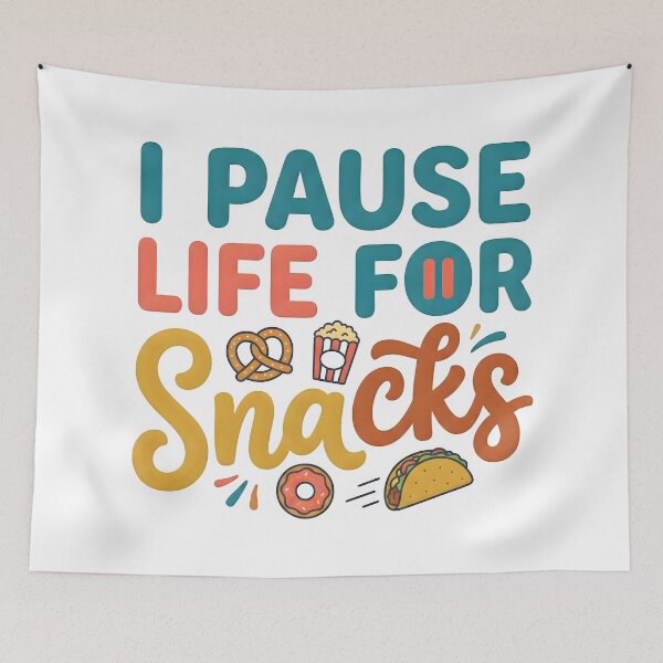 Item preview, snacks, snack time, popcorn, tacos, donut designed and sold by TrueArtVibes.