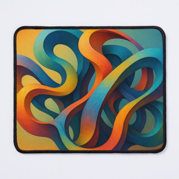 Item preview, Intertwined colors of organic dynamics designed and sold by Sigtrix.