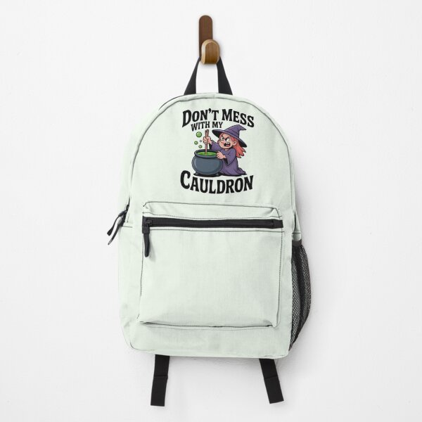 Item preview, Don’t Mess with My Cauldron – Funny Halloween Witch Design designed and sold by Jollys-ArtShop.