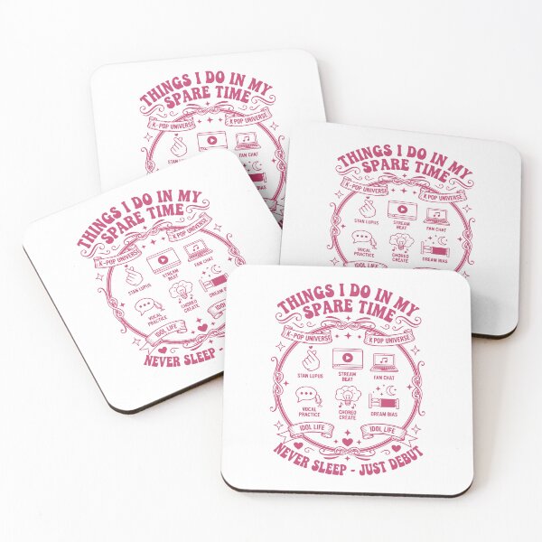 Item preview, Kpop Things I Do In My Spare Time Never Sleep Just designed and sold by LuminOrb.