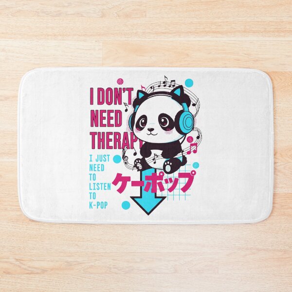 Item preview, I Dont Need Therapy I Just Need K-Pop Music designed and sold by LuminOrb.