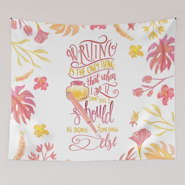 Item preview, WRITING IS THE ONLY THING designed and sold by Catarina Book Designs.