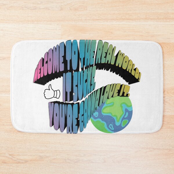 Item preview, Welcome to the real world! | F.R.I.E.N.D.S. Design Sticker, Pin, Shirt etc. designed and sold by eggface.sandwich.