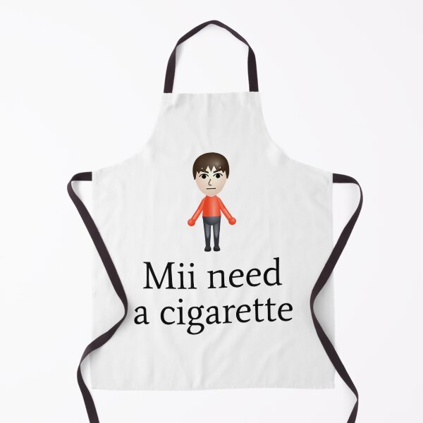 Item preview, Mii Need A Cigarette designed and sold by kavindashop.