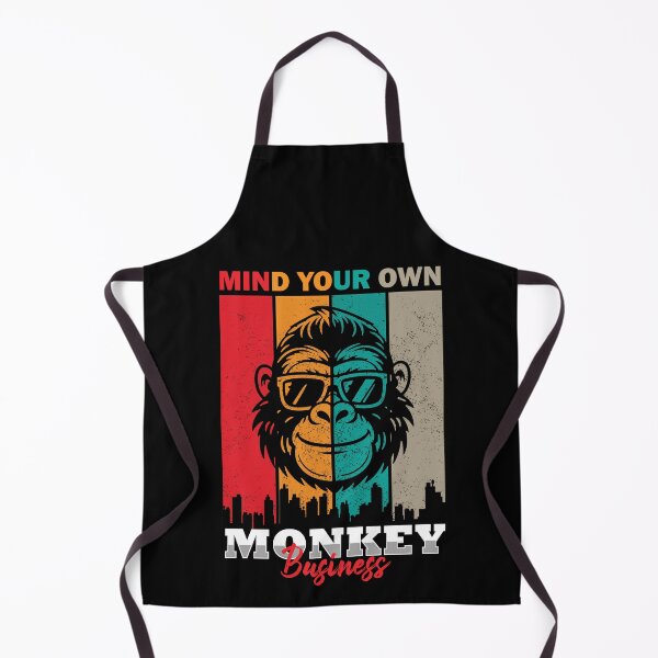 Item preview, Mind Your Own Monkey Business designed and sold by DexHubDigital.