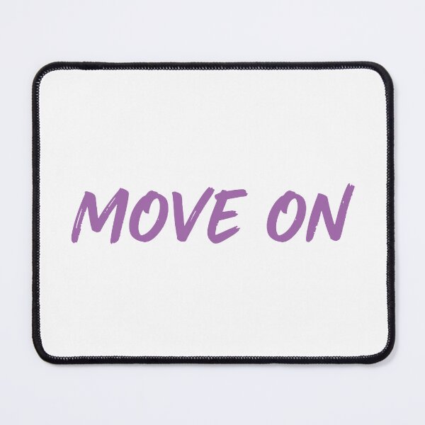 Item preview, Move On – Minimalist Typography Motivational Quote Design designed and sold by andry01.