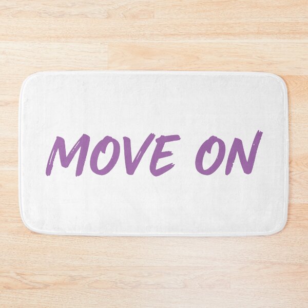 Item preview, Move On – Minimalist Typography Motivational Quote Design designed and sold by andry01.