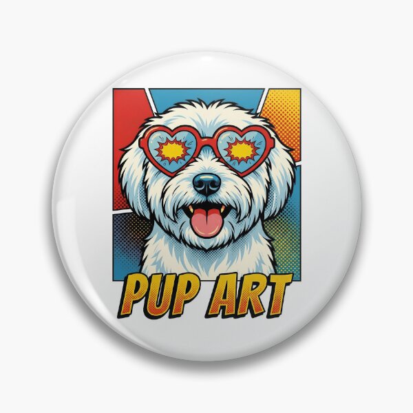 Item preview, Pop Art Coton de Tulear Retro Dog designed and sold by k3rstman1.