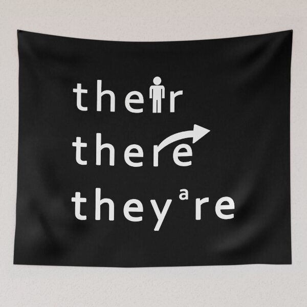 Item preview, Their There They’re Grammar Joke designed and sold by tctyyoztse23.