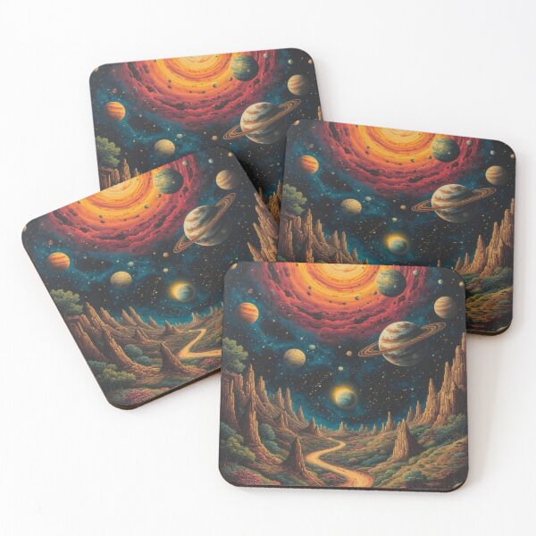 Item preview, Cosmic Landscape: A Journey Through Space and Time designed and sold by Mianku | Für das Leben.