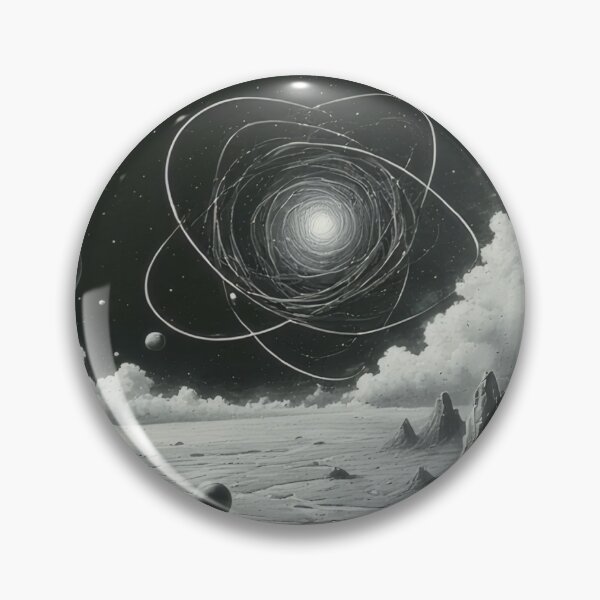Item preview, Monochrome Landscape: Cosmic Encounter designed and sold by Mianku | Für das Leben.