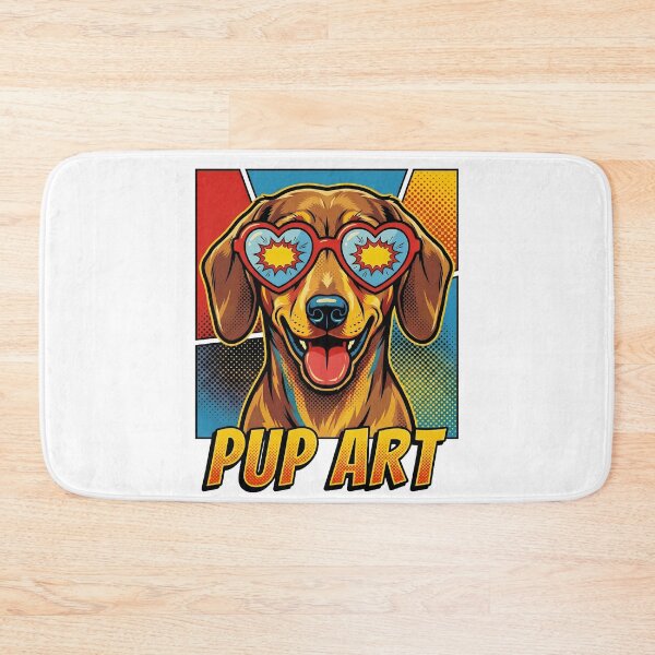 Item preview, Pop Art Dachshund Retro Dog designed and sold by k3rstman1.