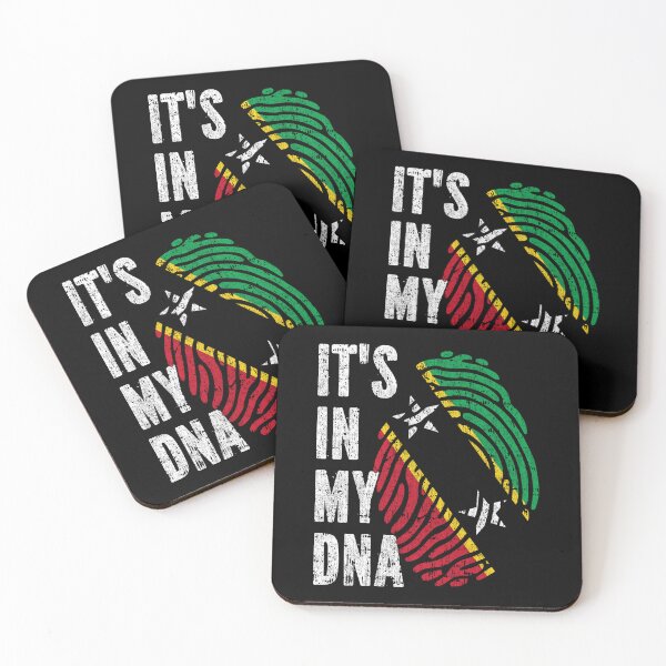 Item preview, IT'S IN MY DNA Saint Kitts and Nevis Flag Roots designed and sold by CosmoKitsch.