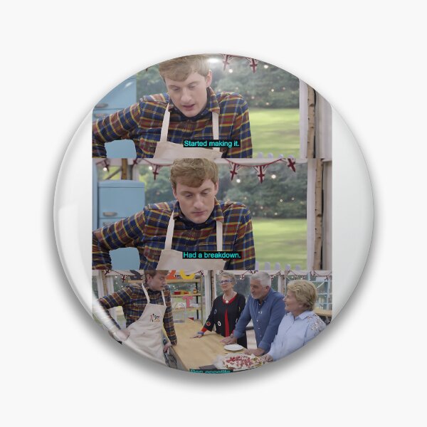 Item preview, James Acaster Great British Bake Off designed and sold by kavindashop.