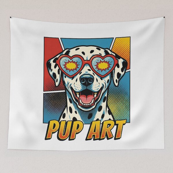 Item preview, Pop Art Dalmatian Retro Dog designed and sold by k3rstman1.