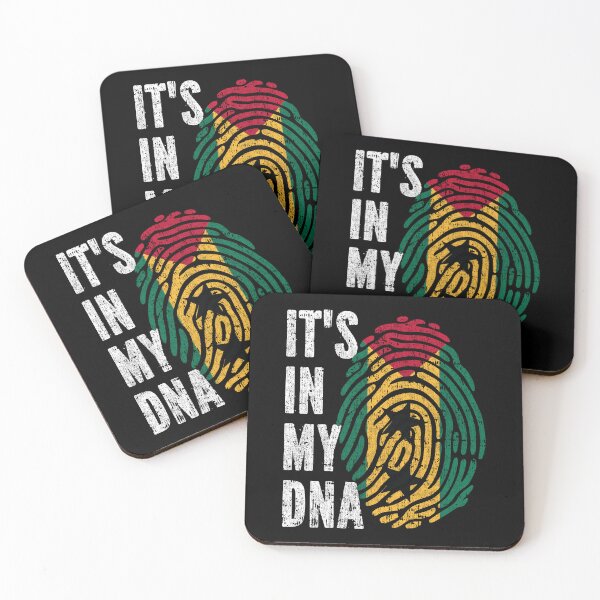 Item preview, IT'S IN MY DNA Sao Tome and Principe Flag Roots designed and sold by CosmoKitsch.