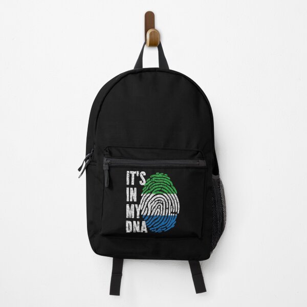 Item preview, IT'S IN MY DNA Sierra Leone Flag Roots designed and sold by CosmoKitsch.