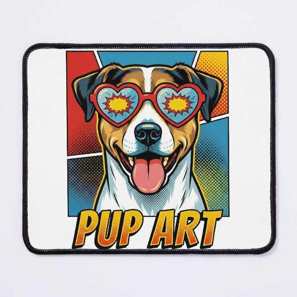 Item preview, Pop Art Danish Swedish Farmdog Retro Dog designed and sold by k3rstman1.
