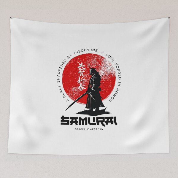 Item preview,  Samurai Anime – Japanese Warrior Art Illustration designed and sold by designhivebyj.